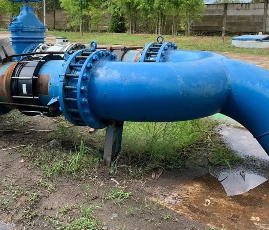 Viking Johnson - Maxifit Coupling DN500, Location : Banjarmasin, Kalimantan Selatan